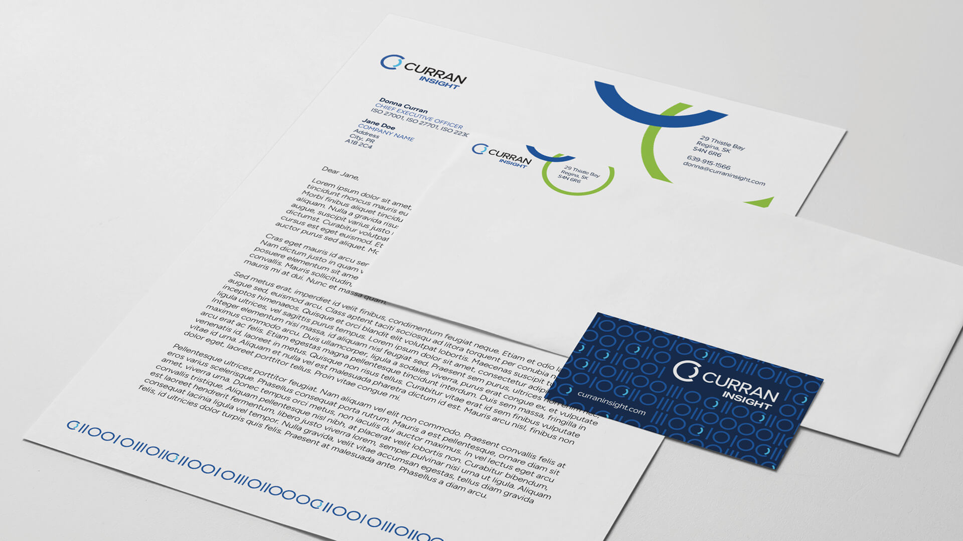 Curran Insight, Brand, Built on Insight, Led by Example, Portfolio Image, 