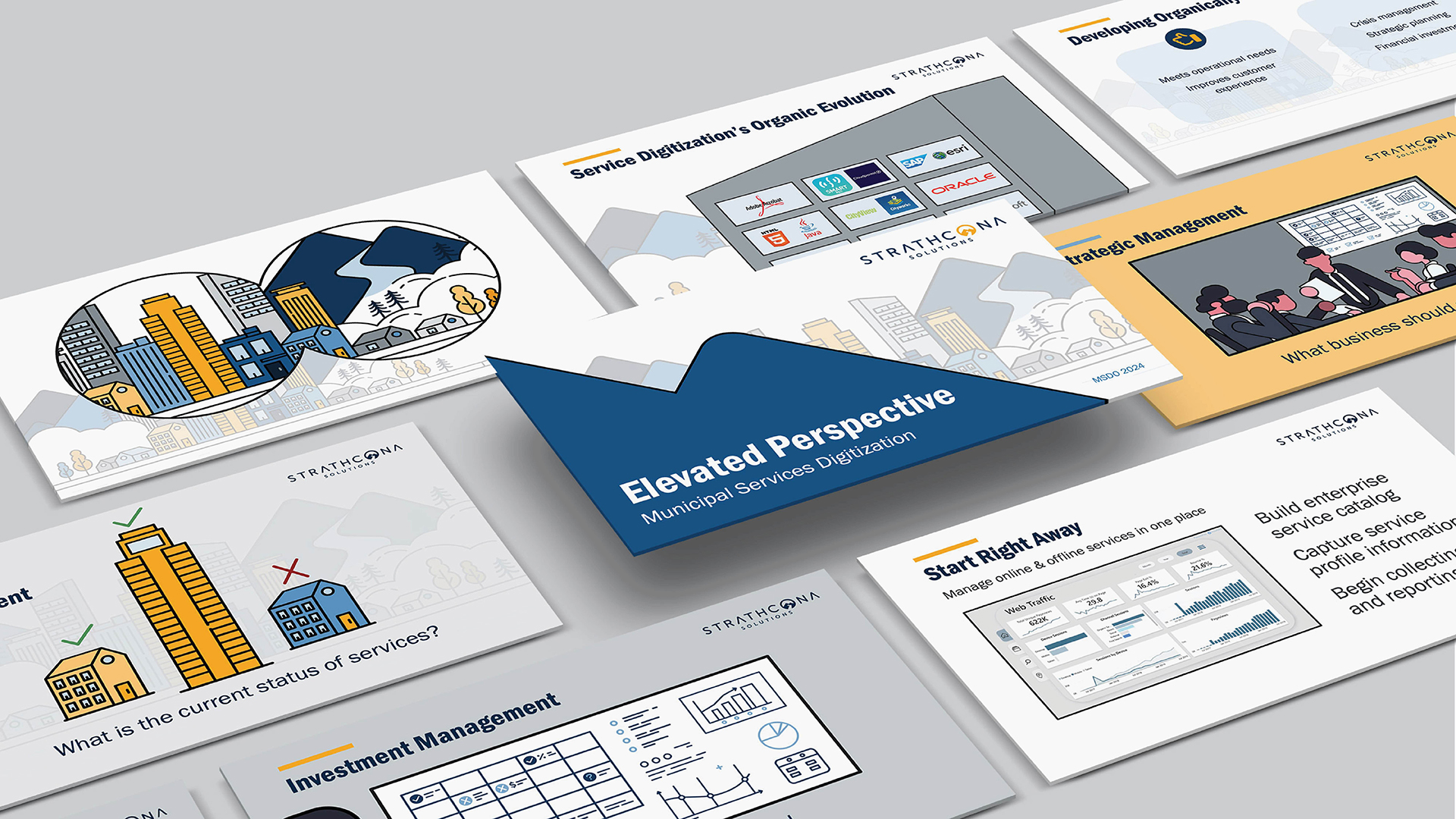 Strathcona Solutions Inc., Design, Elevated Perspective, Portfolio Image, Presentation Illustrations