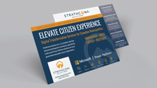 At the 2024 MSDO Conference in Kelowna, Strathcona Solutions unveiled a cohesive suite of promotional materials designed to captivate municipal service delivery leaders. This included an eye-catching postcard, a compelling PowerPoint presentation, and a series of solution and product fly sheets. Each piece was crafted to spark meaningful conversations and demonstrate how Strathcona Solutions empowers municipalities to enhance service delivery through Microsoft technologies.