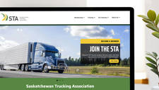 The Saskatchewan Trucking Association needed more than a website—they needed a working engine for member services, training, and industry connection. Amplify delivered a dual-facing platform: public and private, polished and powerful.