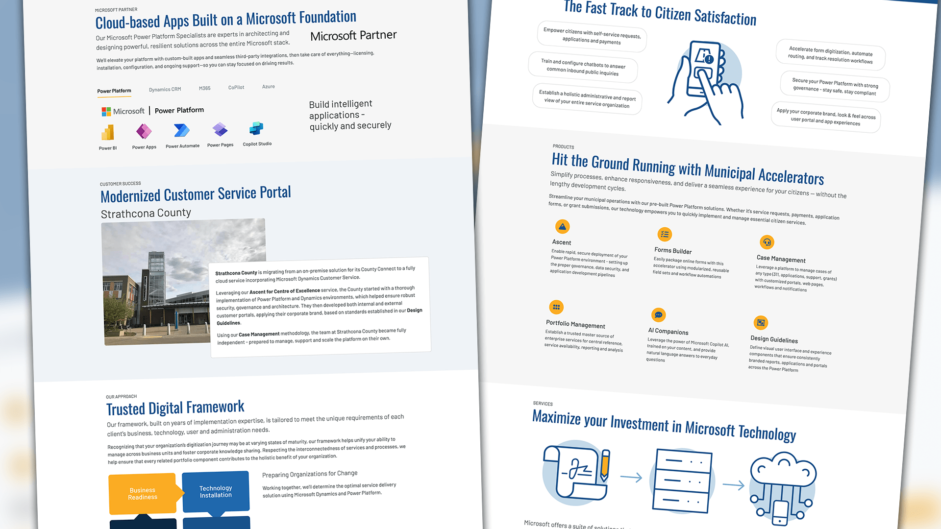 Strathcona Solutions Inc., Website, Code Credibility: Website Redesign, Portfolio Image, 