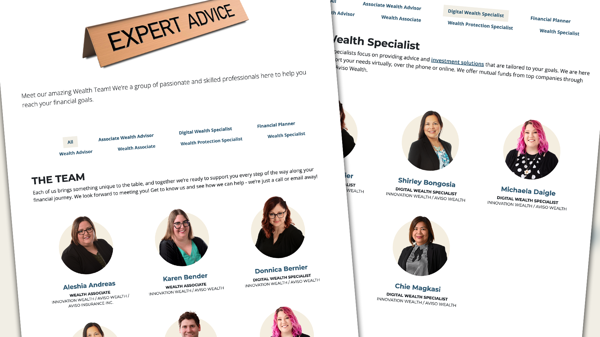 Innovation Wealth, Website, Banking on Flexibility, Portfolio Image, 